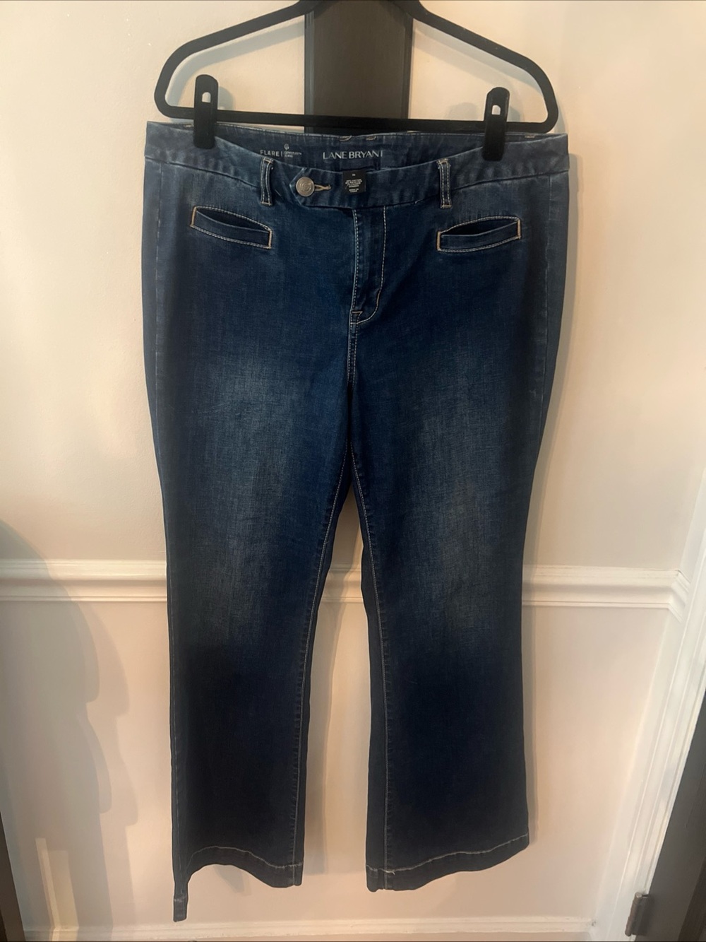 Lane Bryant Dark Blue Bootcut Women’s Jeans Size 16